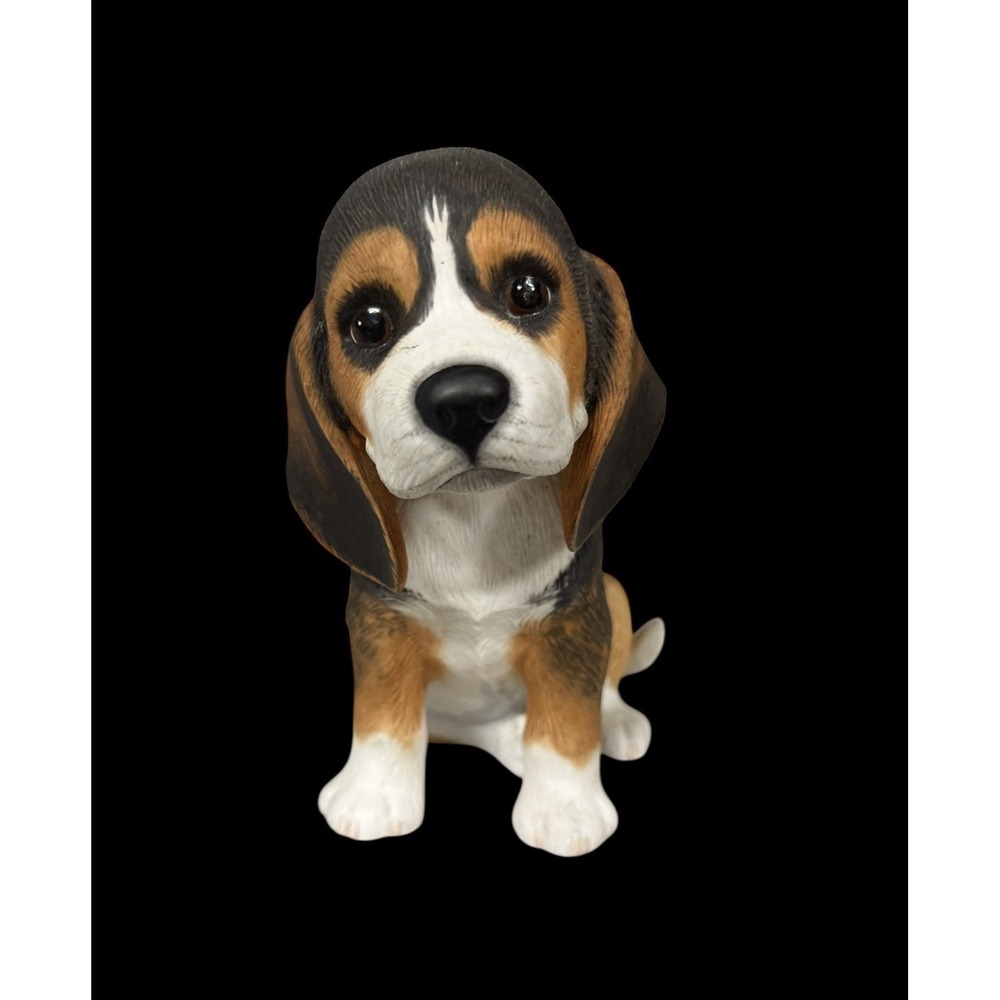 Vintage Lenox Beagle Puppy Figurine 6.5" Fine Porcelain 1990 Limited Edition
